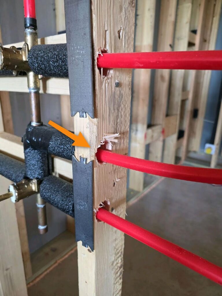 compromised wall stud in anna texas